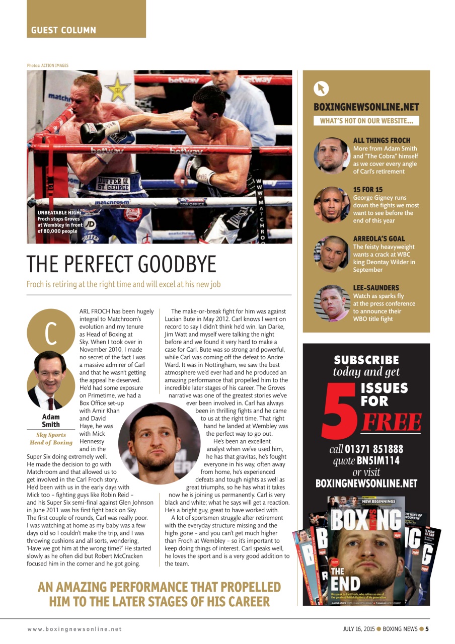 Boxing News Preview Pages