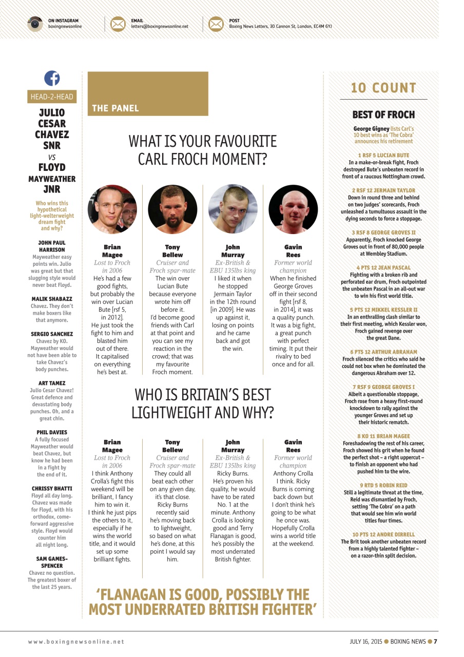 Boxing News Preview Pages