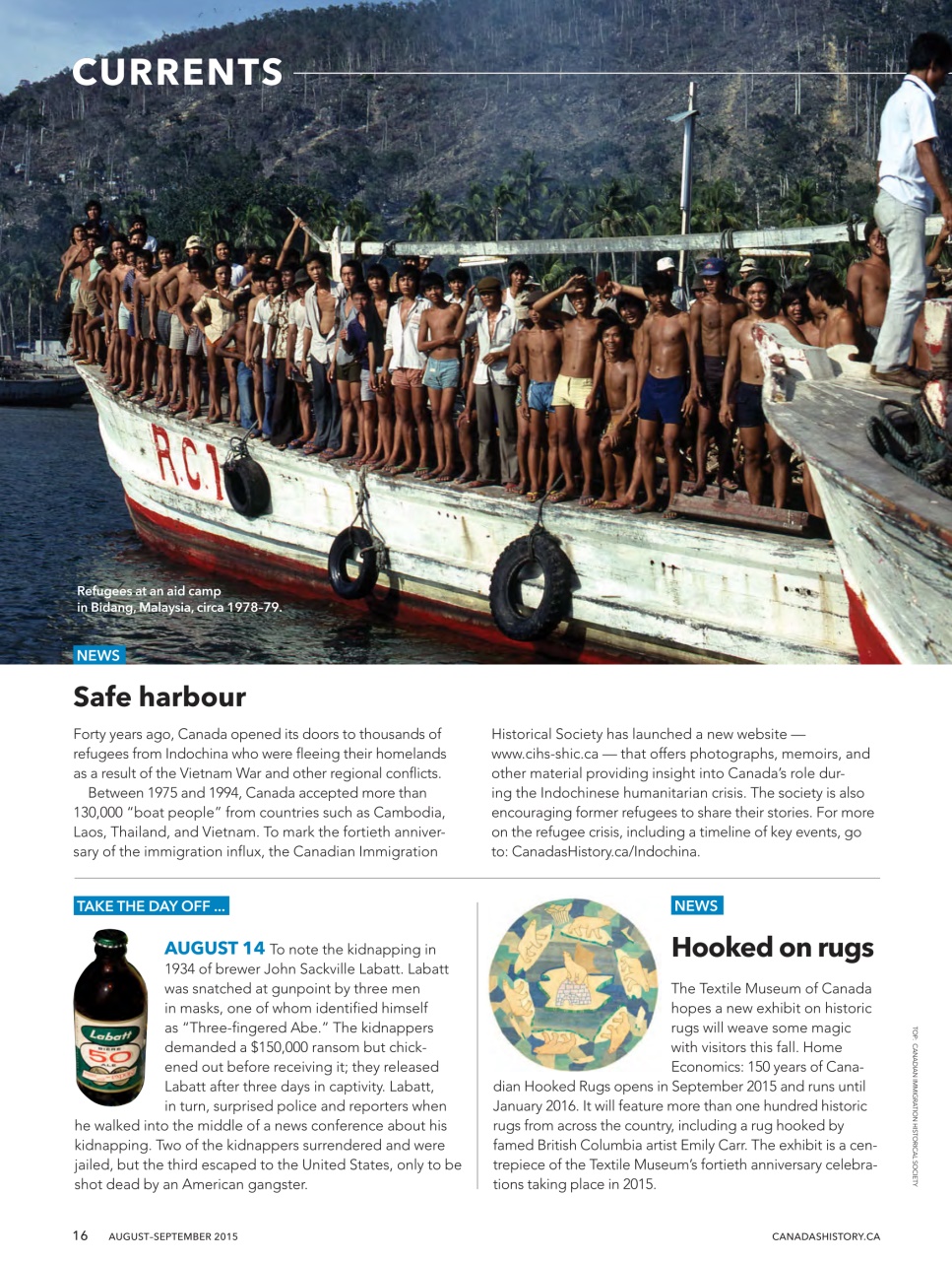 Canada's History Preview Pages