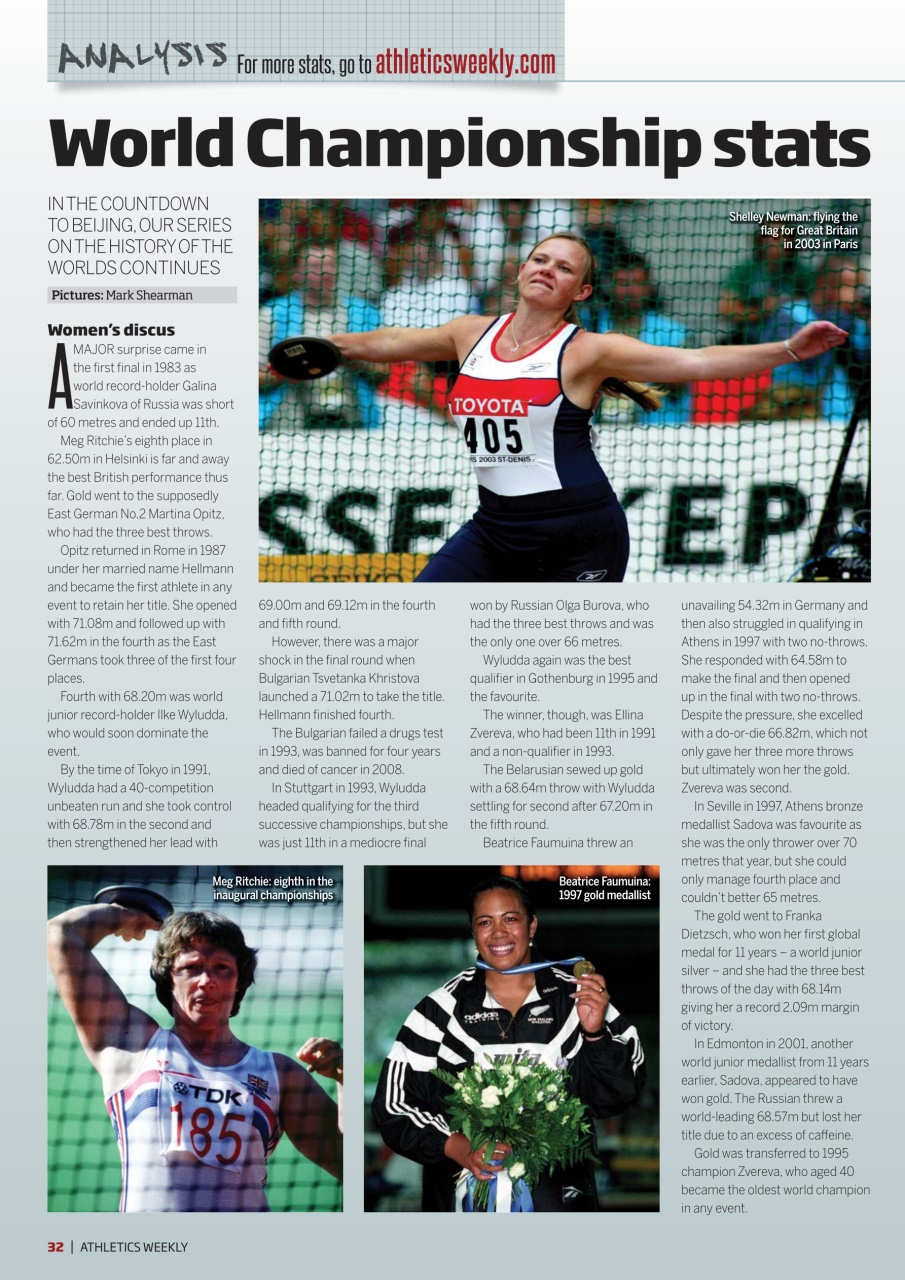 AW – Athletics Weekly Magazine Preview Pages