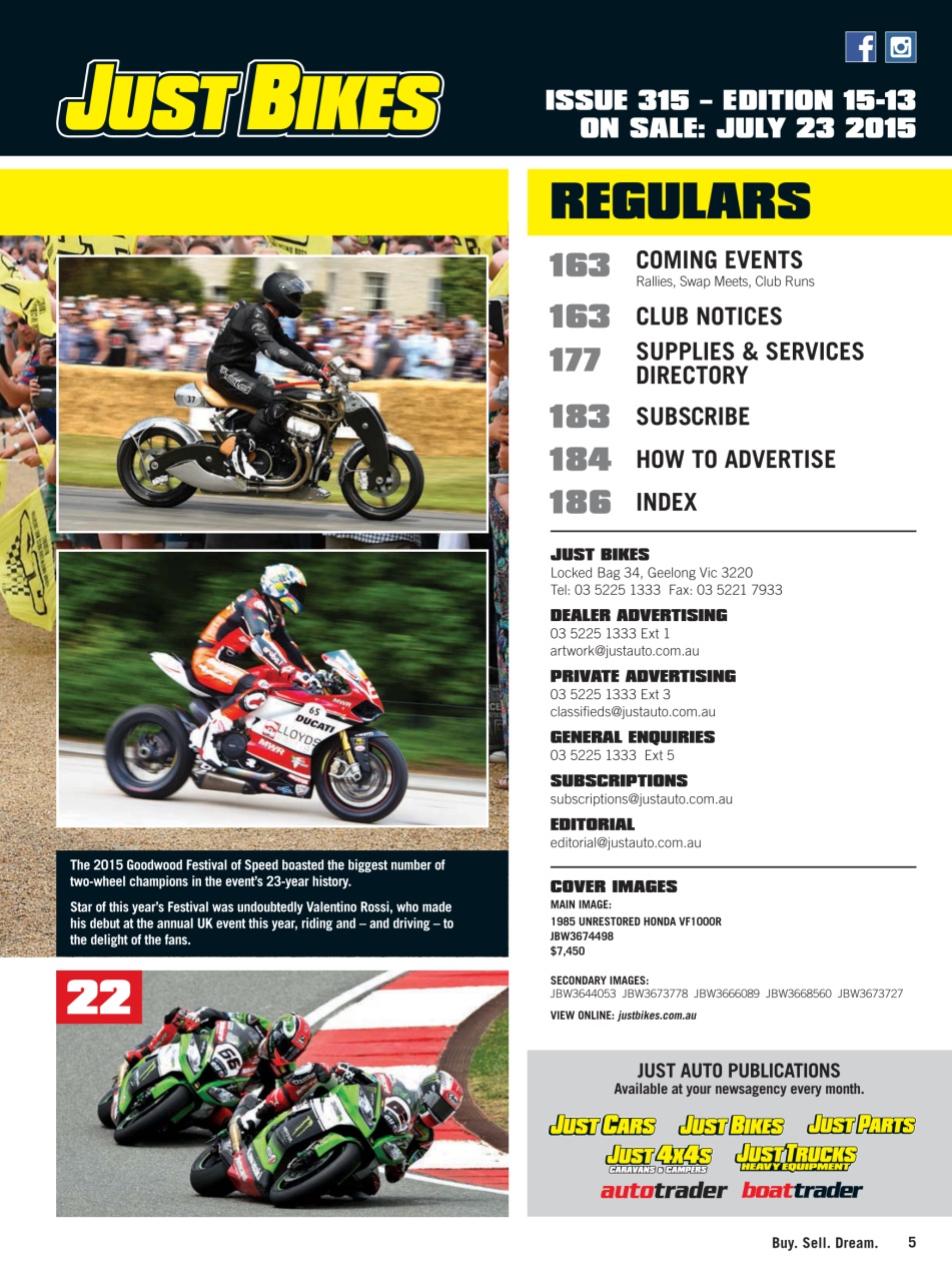 JUST BIKES Preview Pages