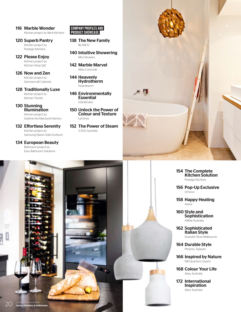 Luxury Kitchens and Bathrooms Preview Pages