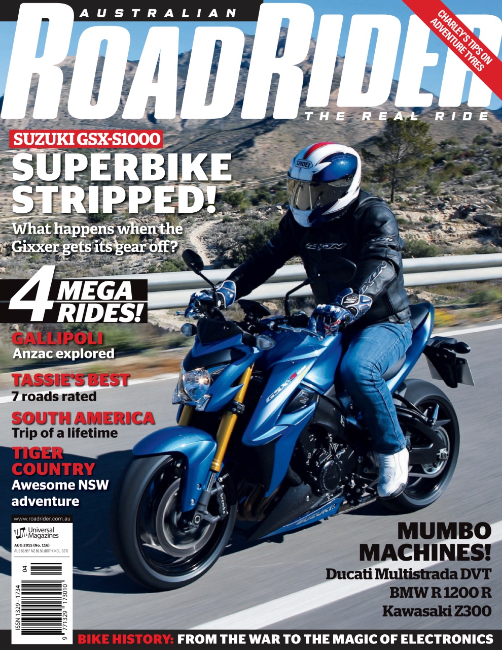 Australian Road Rider Preview Pages