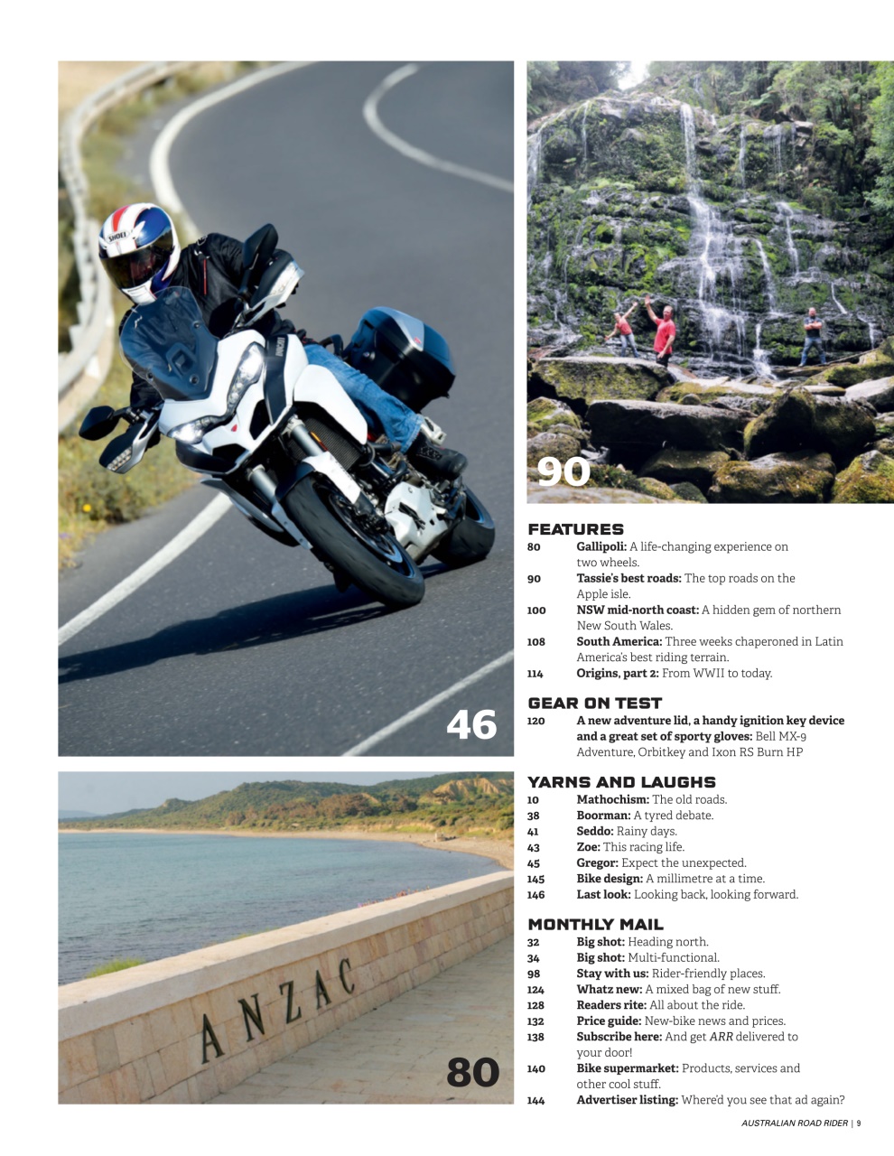 Australian Road Rider Preview Pages