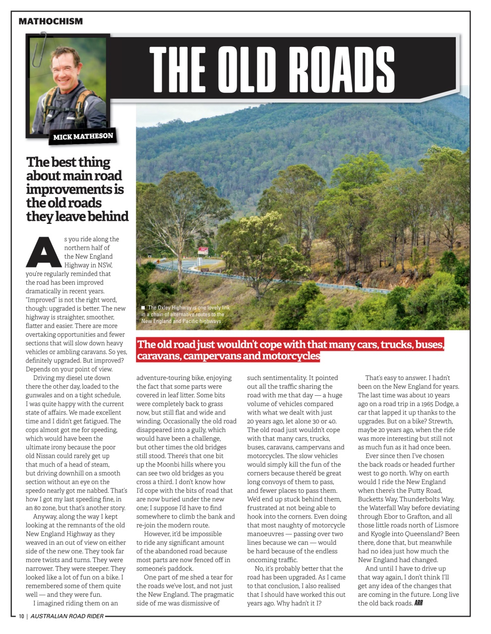 Australian Road Rider Preview Pages