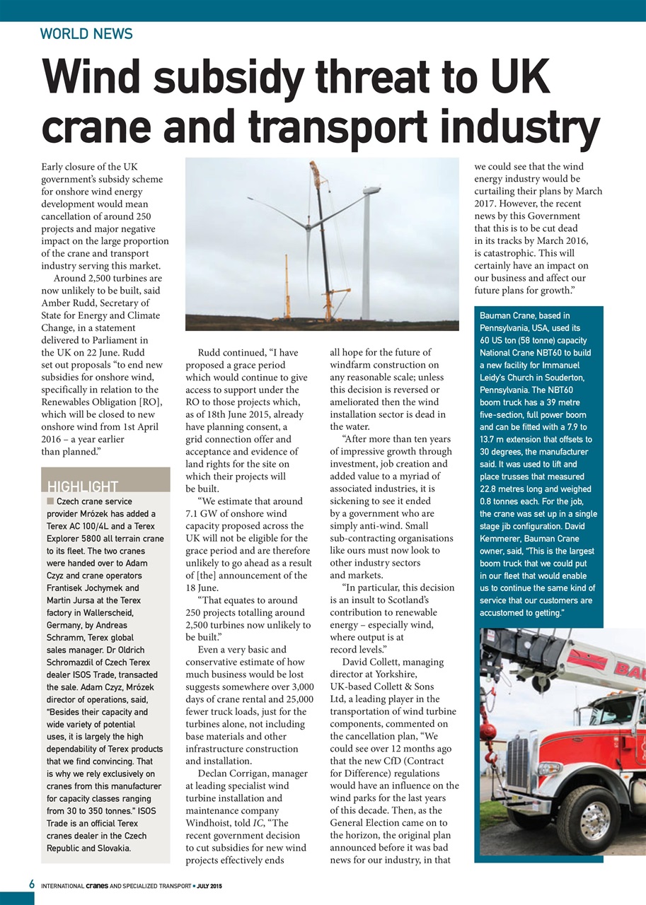 Int. Cranes and Specialized Transp Preview Pages