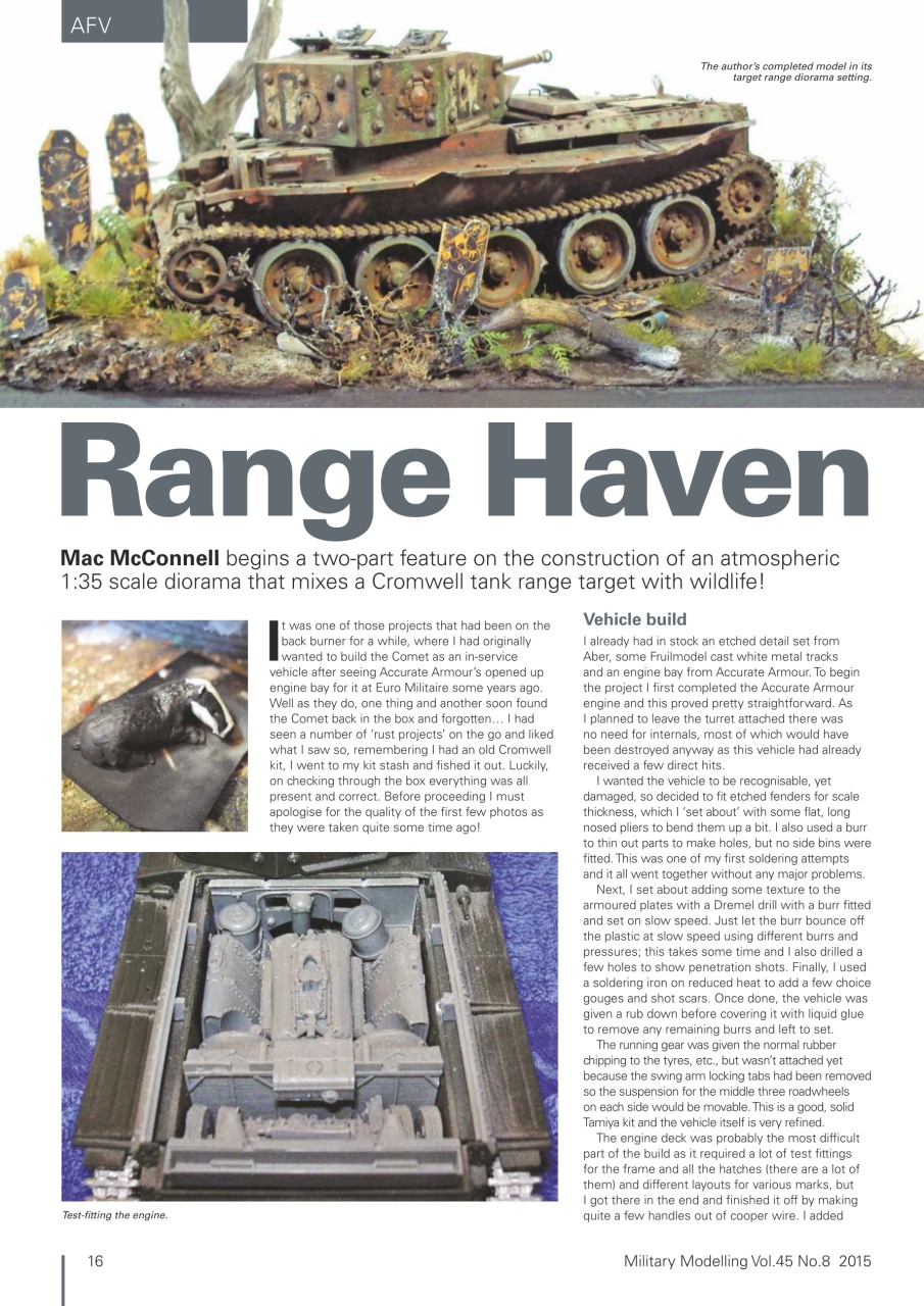 Military Modelling International Magazine Preview Pages