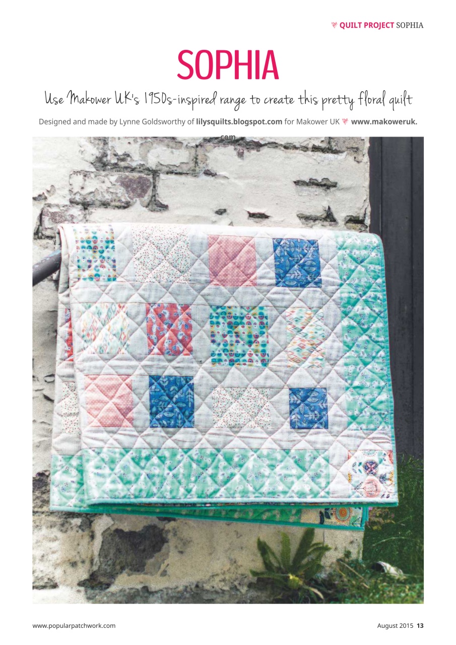 Popular Patchwork Magazine Preview Pages