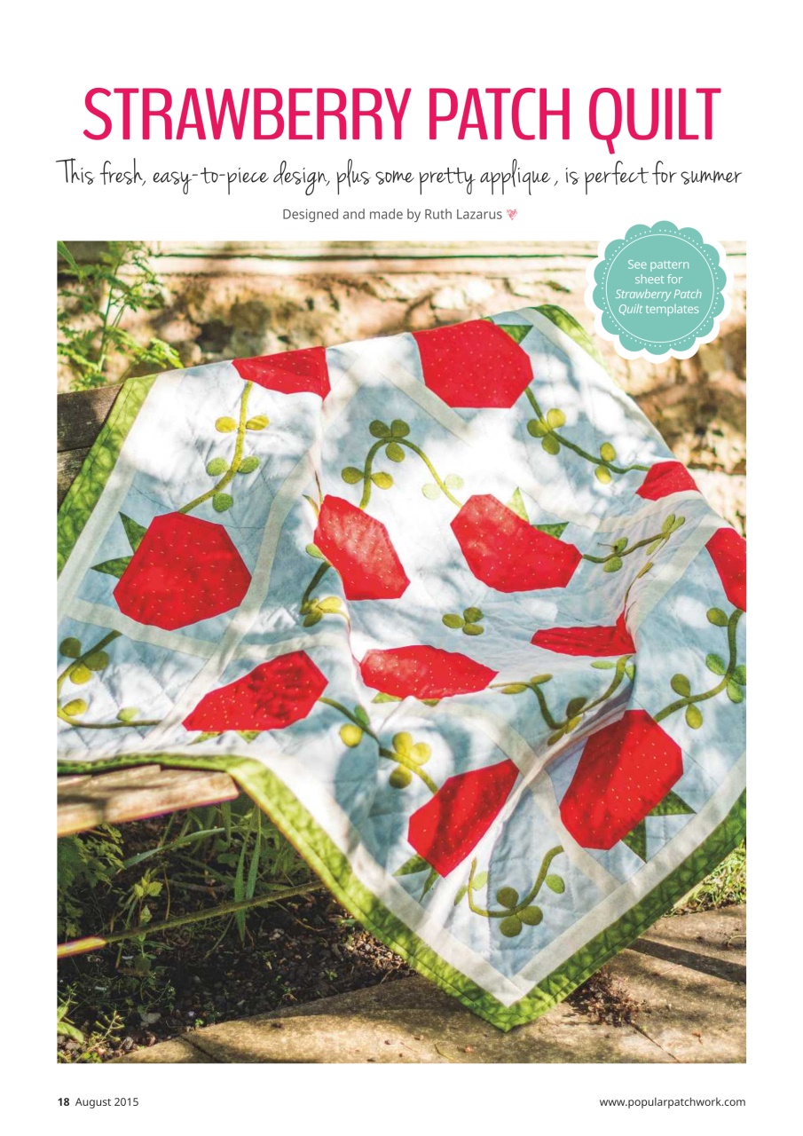 Popular Patchwork Magazine Preview Pages