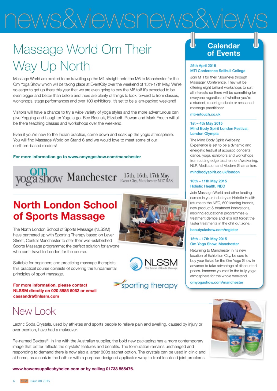 Massage World Preview Pages