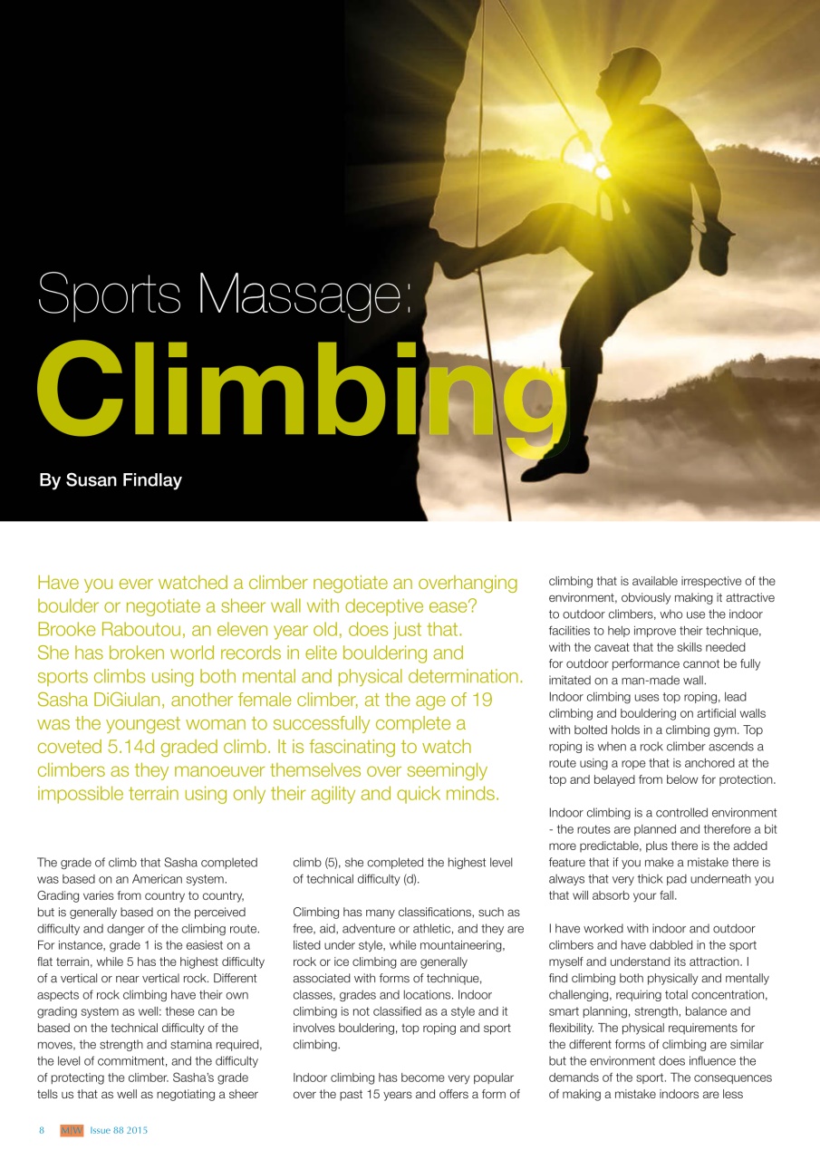 Massage World Preview Pages