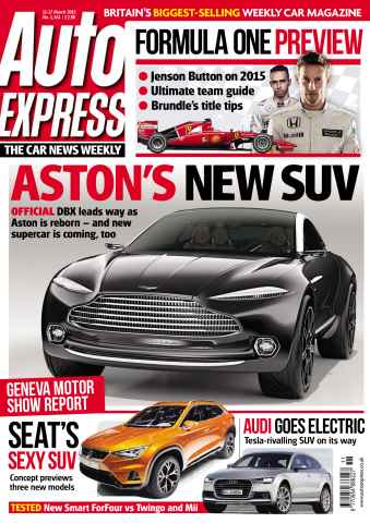 Auto Express issue March 11. 2015