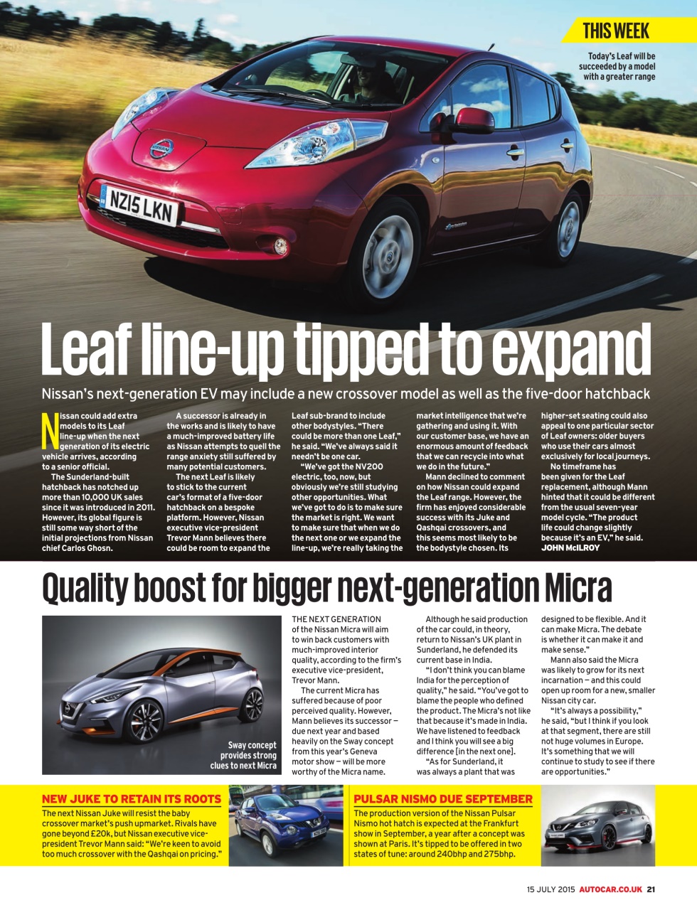 Autocar Preview Pages