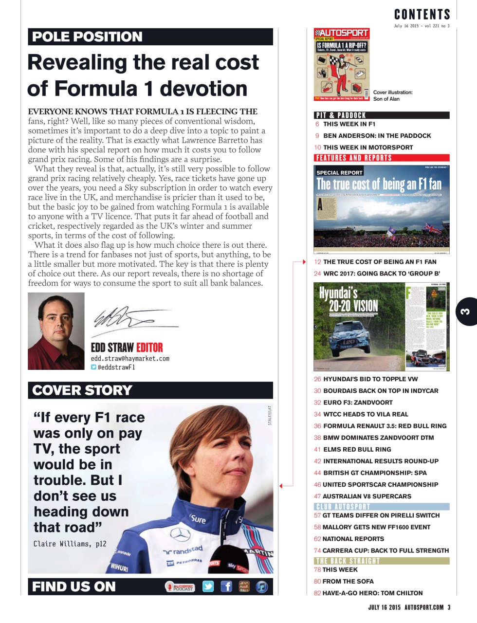 Autosport Preview Pages