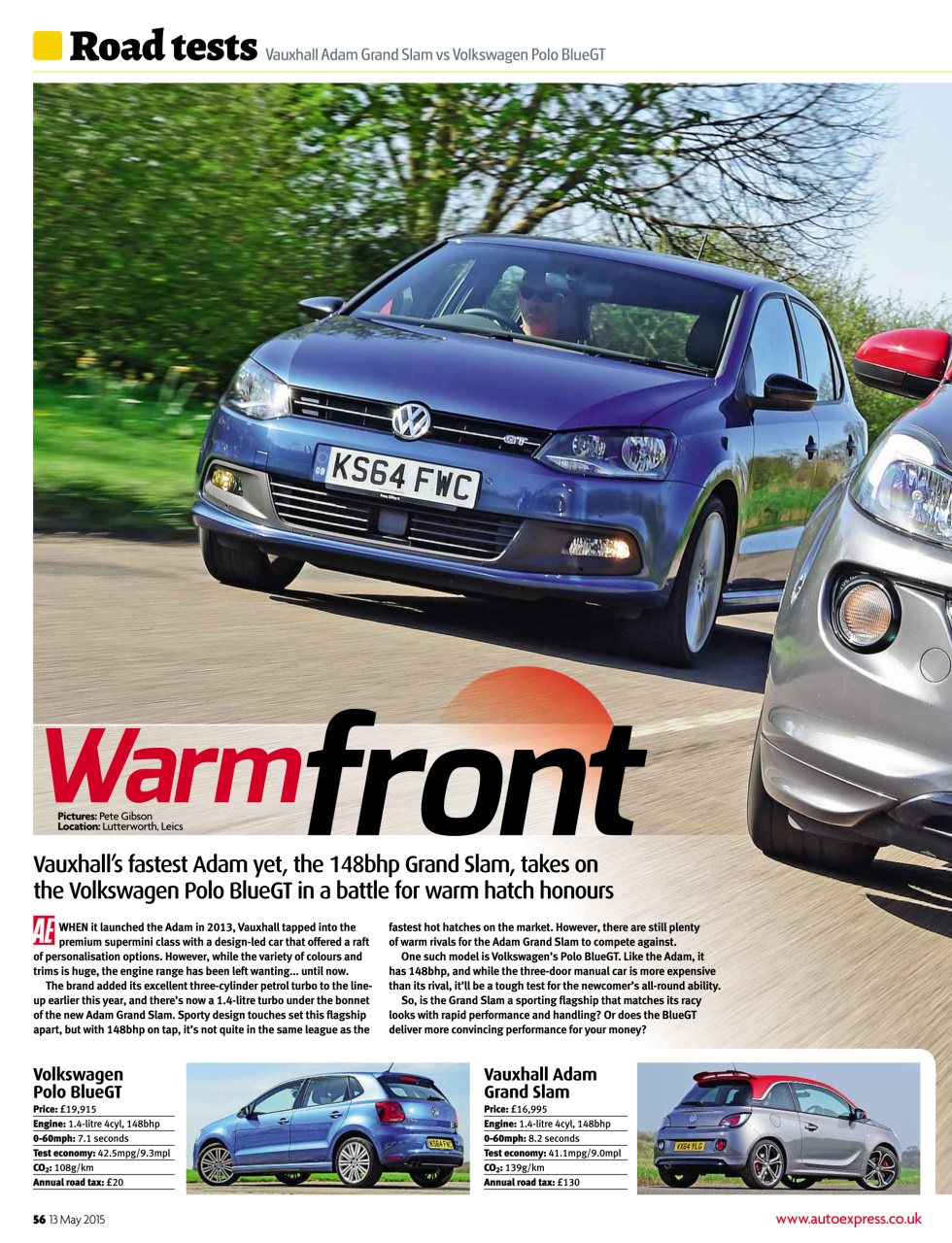 Auto Express Preview Pages
