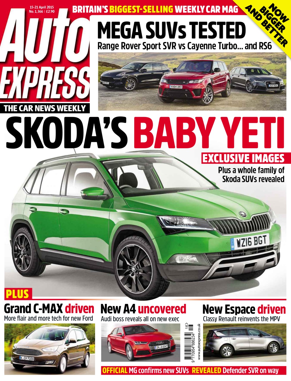 Auto Express Preview Pages