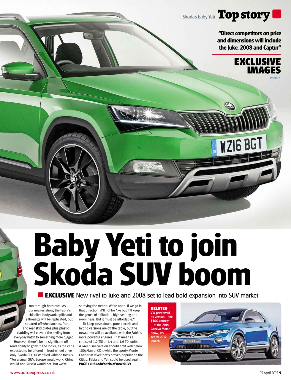 Auto Express Preview Pages