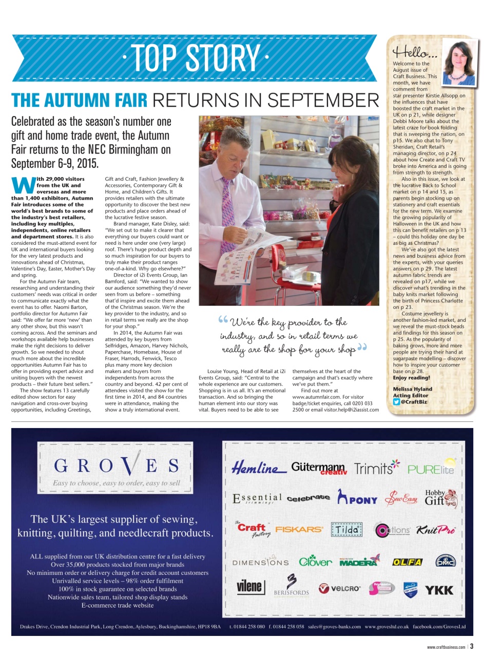 Craft Business Preview Pages