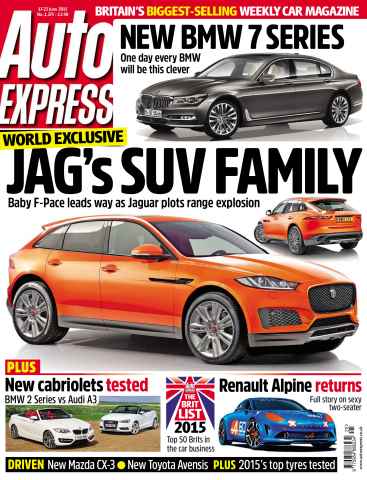 Auto Express issue June 17. 2015