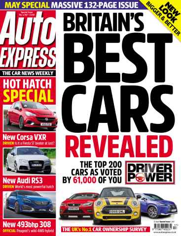 Auto Express issue April 22. 2015