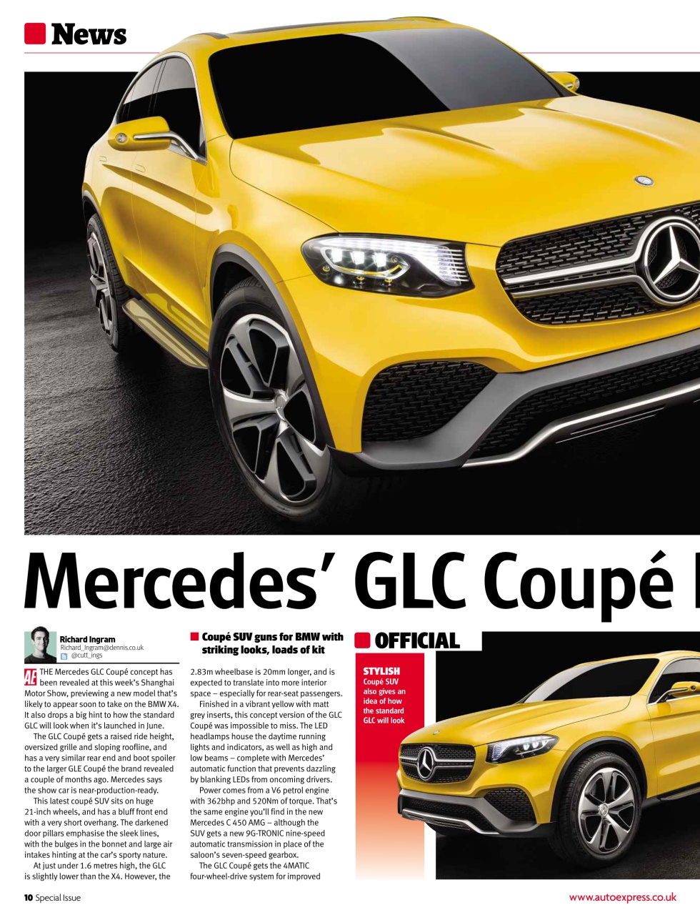 Auto Express Preview Pages