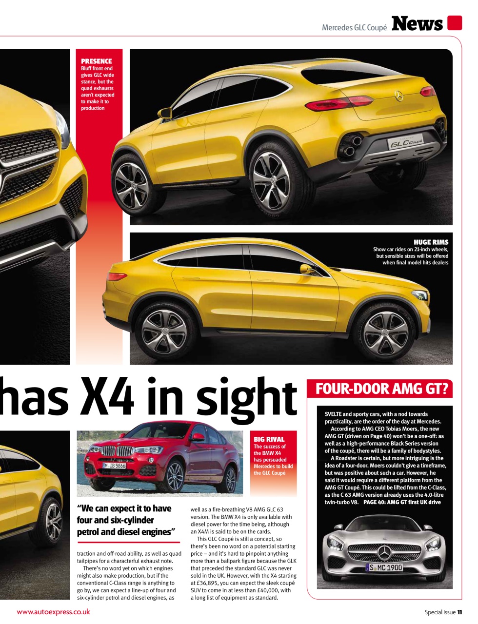 Auto Express Preview Pages