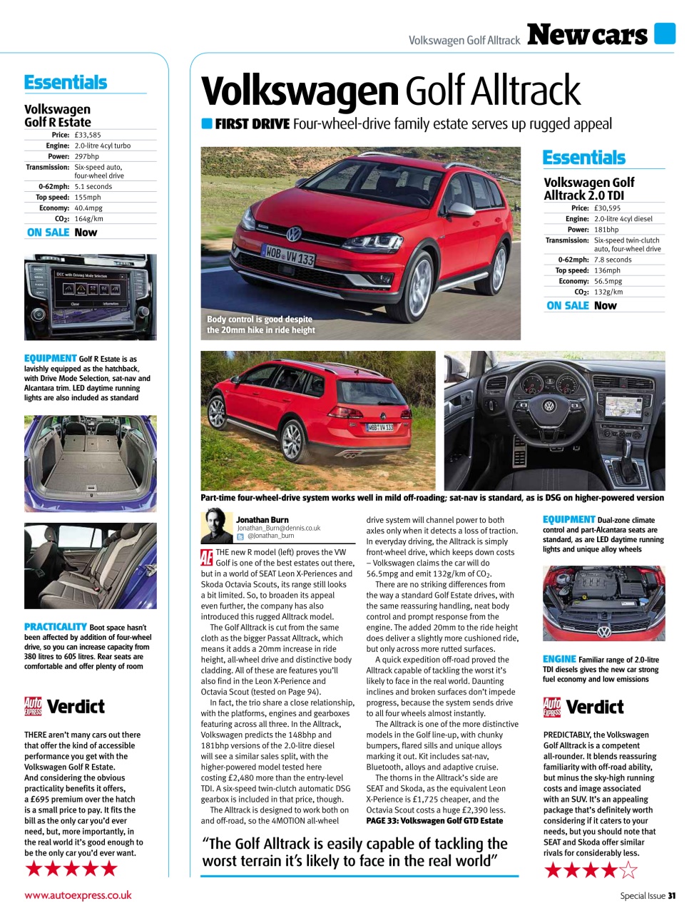 Auto Express Preview Pages