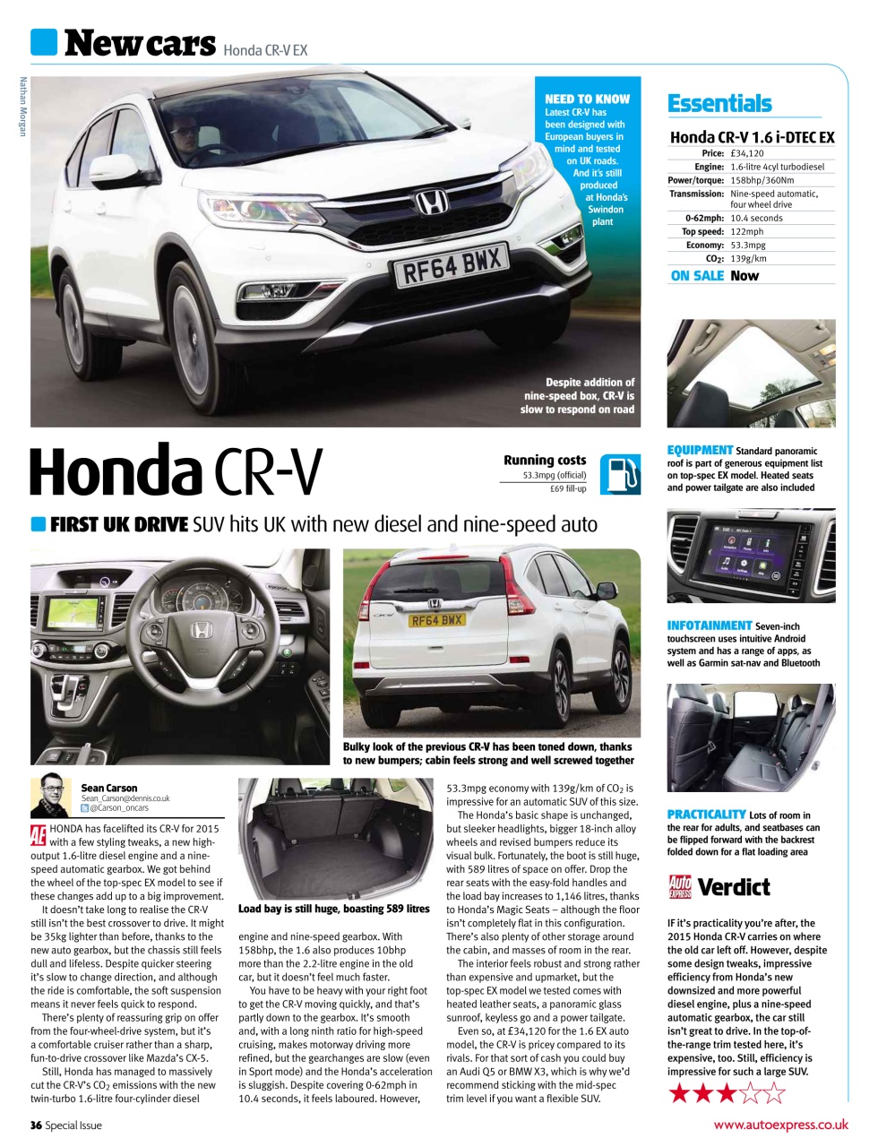 Auto Express Preview Pages
