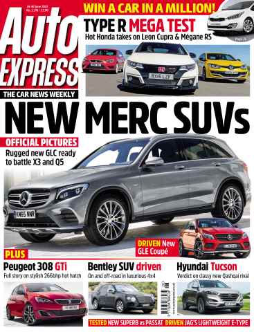Auto Express issue June 24. 2015