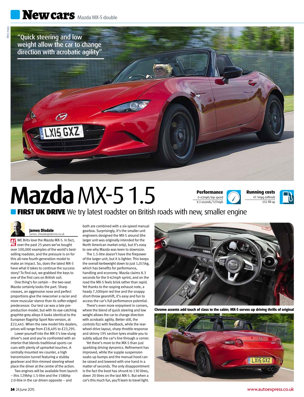 Auto Express Preview Pages