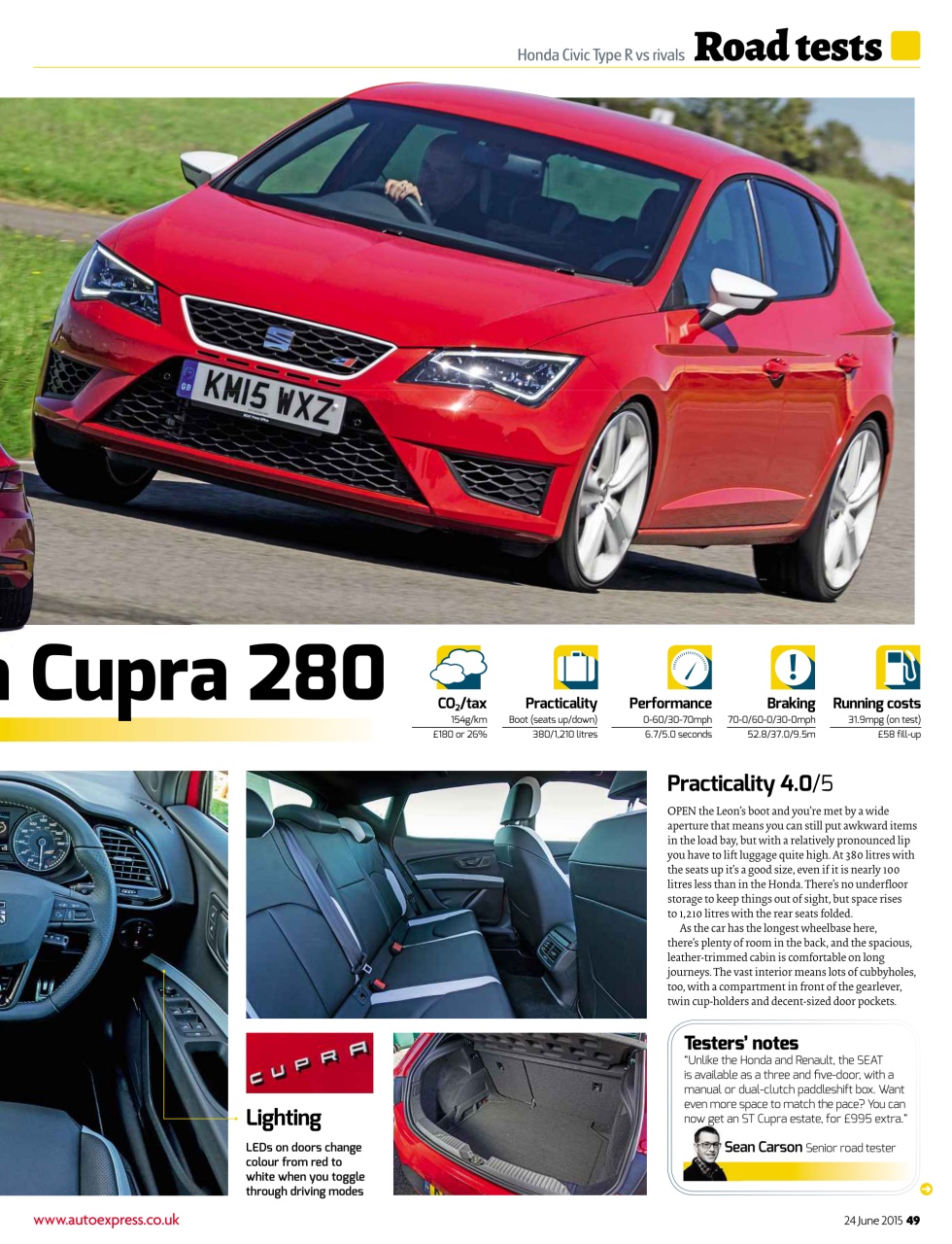 Auto Express Preview Pages