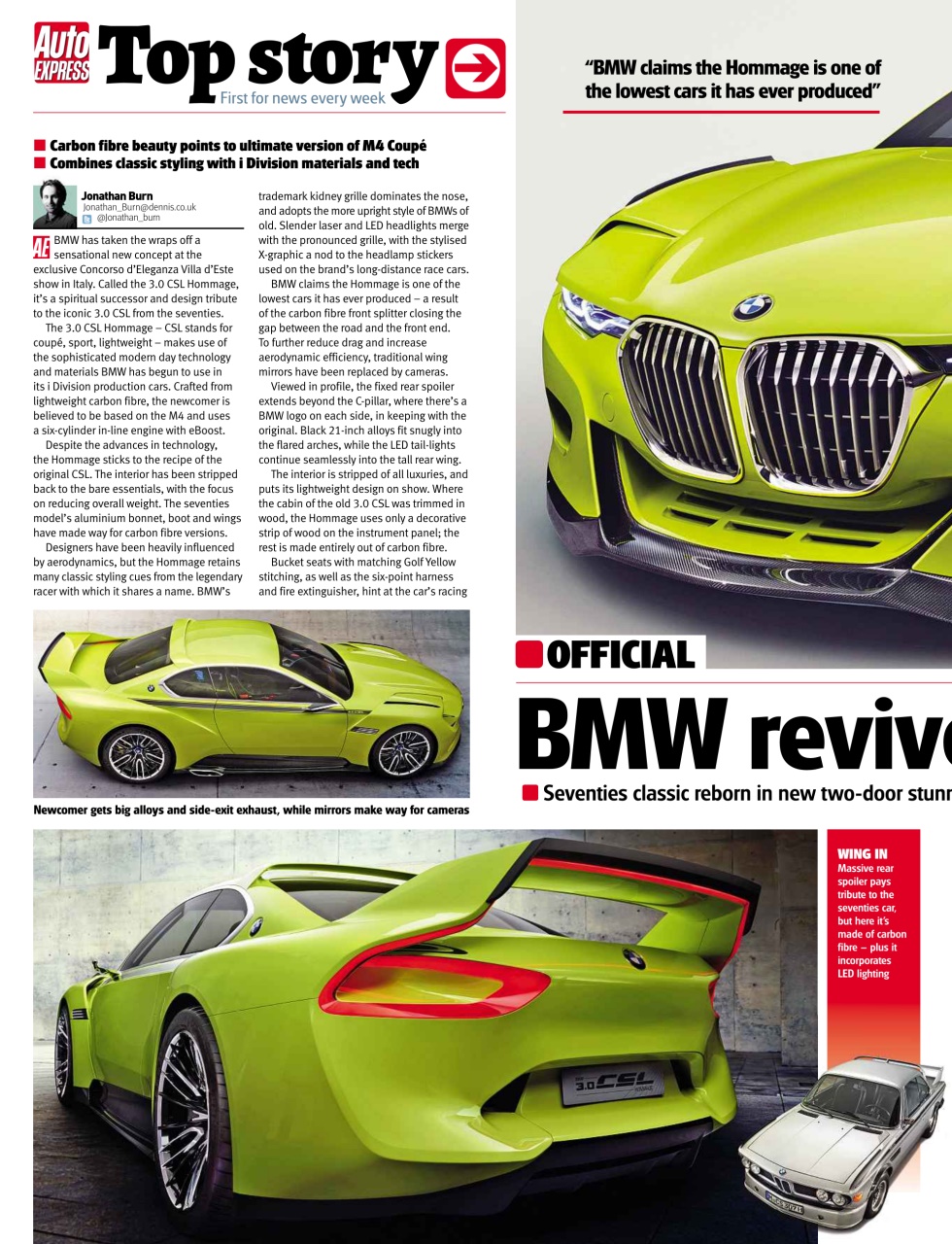 Auto Express Preview Pages