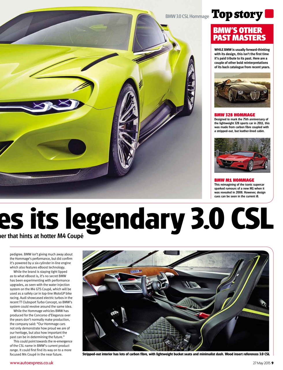 Auto Express Preview Pages