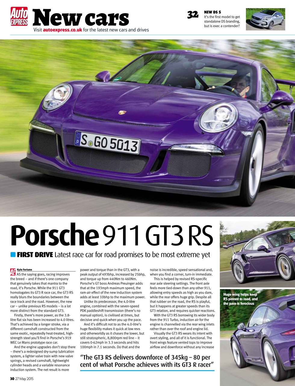 Auto Express Preview Pages