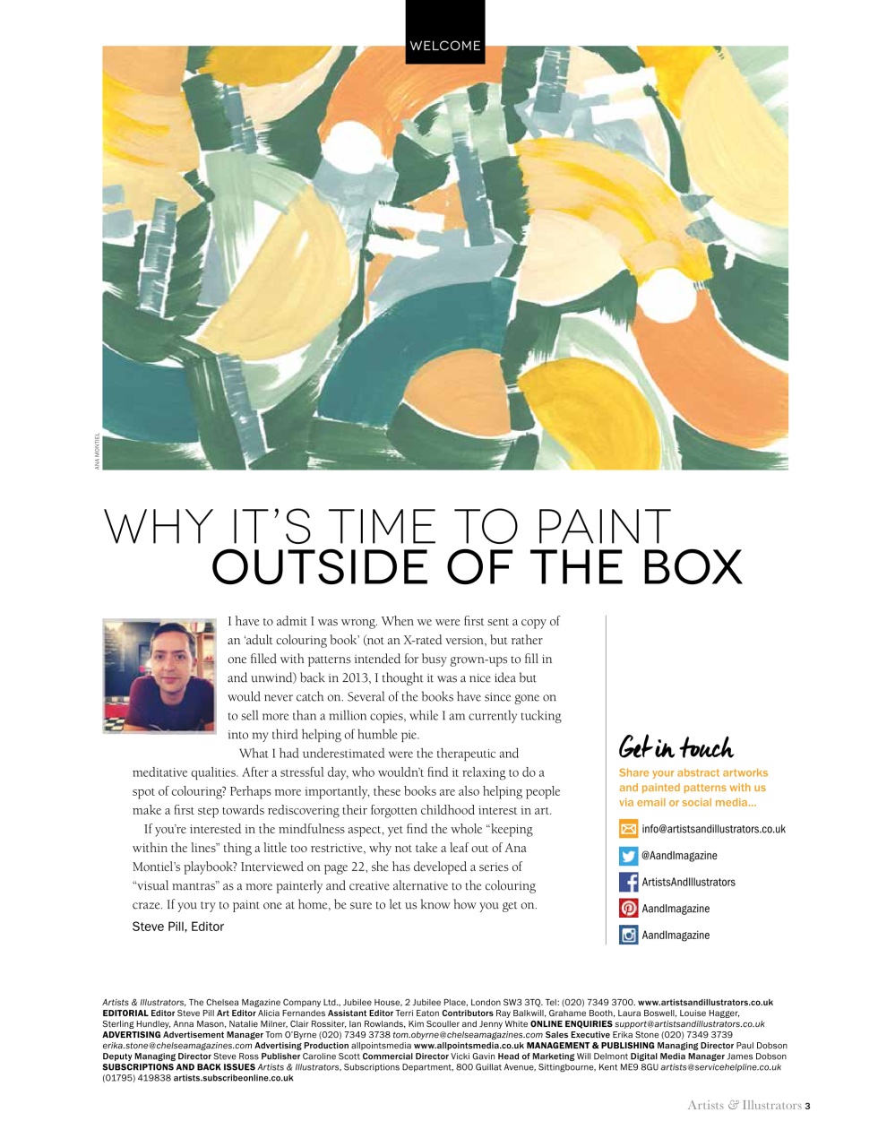 Artists & Illustrators Preview Pages