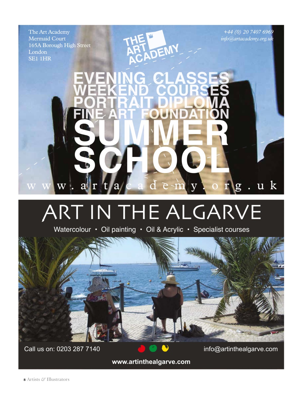 Artists & Illustrators Preview Pages