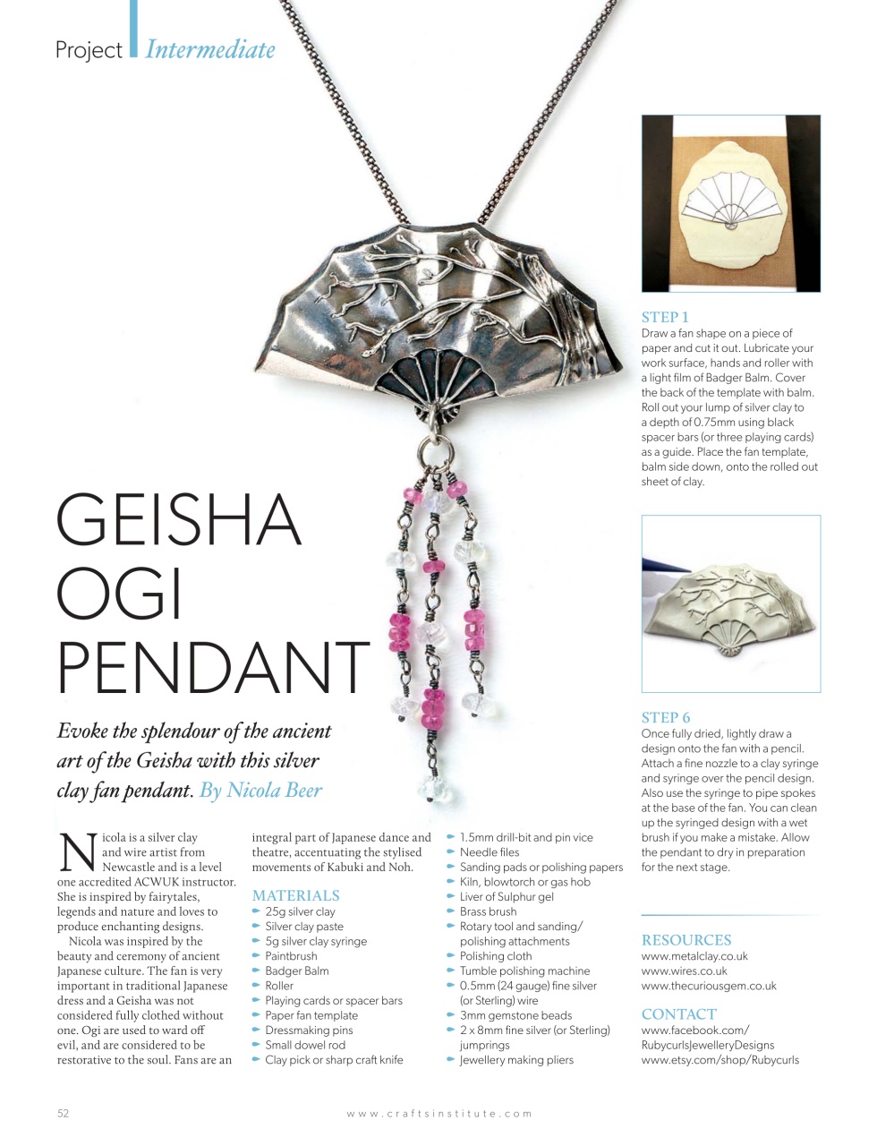 Making Jewellery Preview Pages