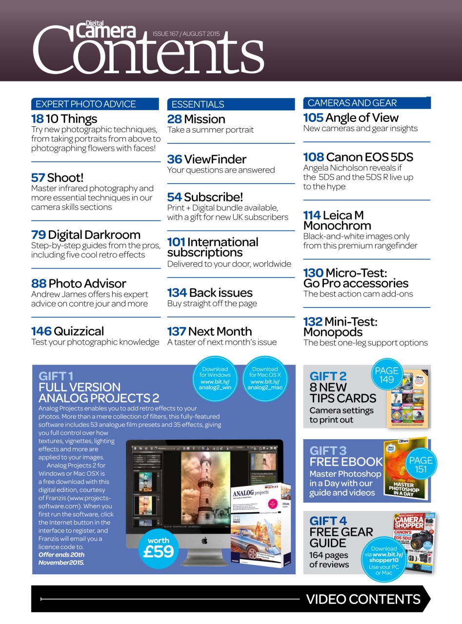 Digital Camera Magazine Preview Pages