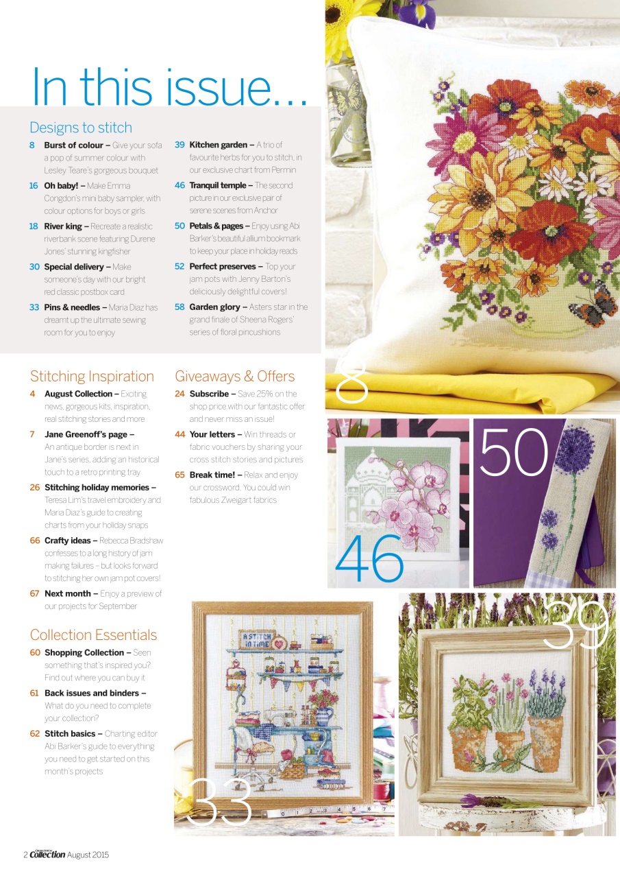 Cross Stitch Collection Preview Pages