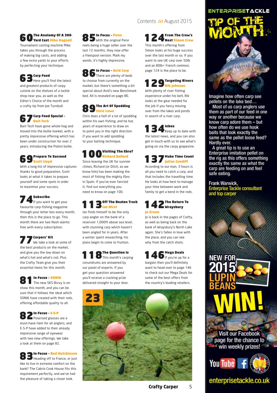 Crafty Carper Preview Pages