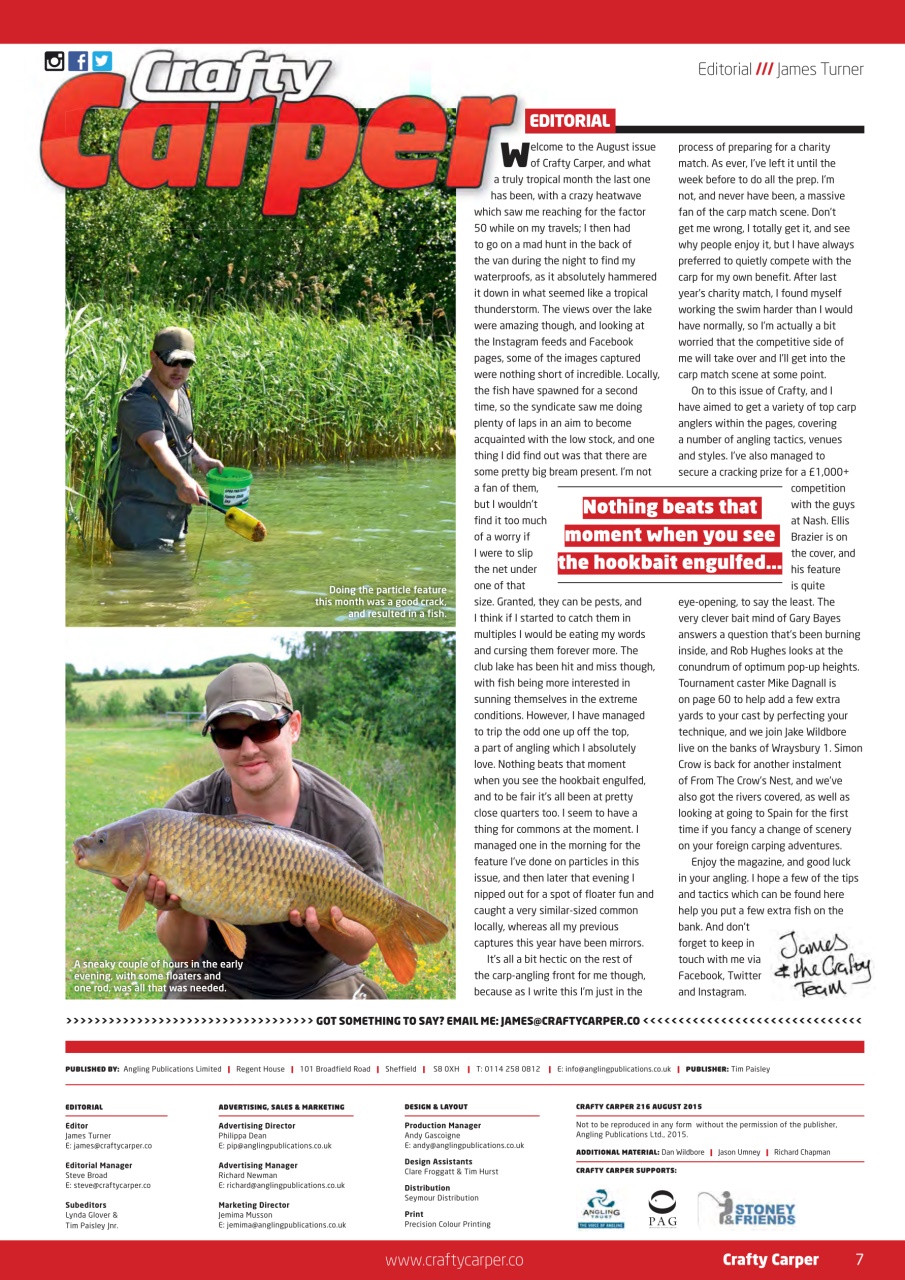 Crafty Carper Preview Pages