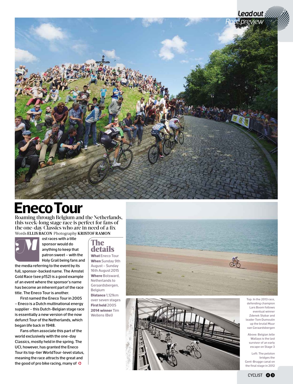 Cyclist Preview Pages