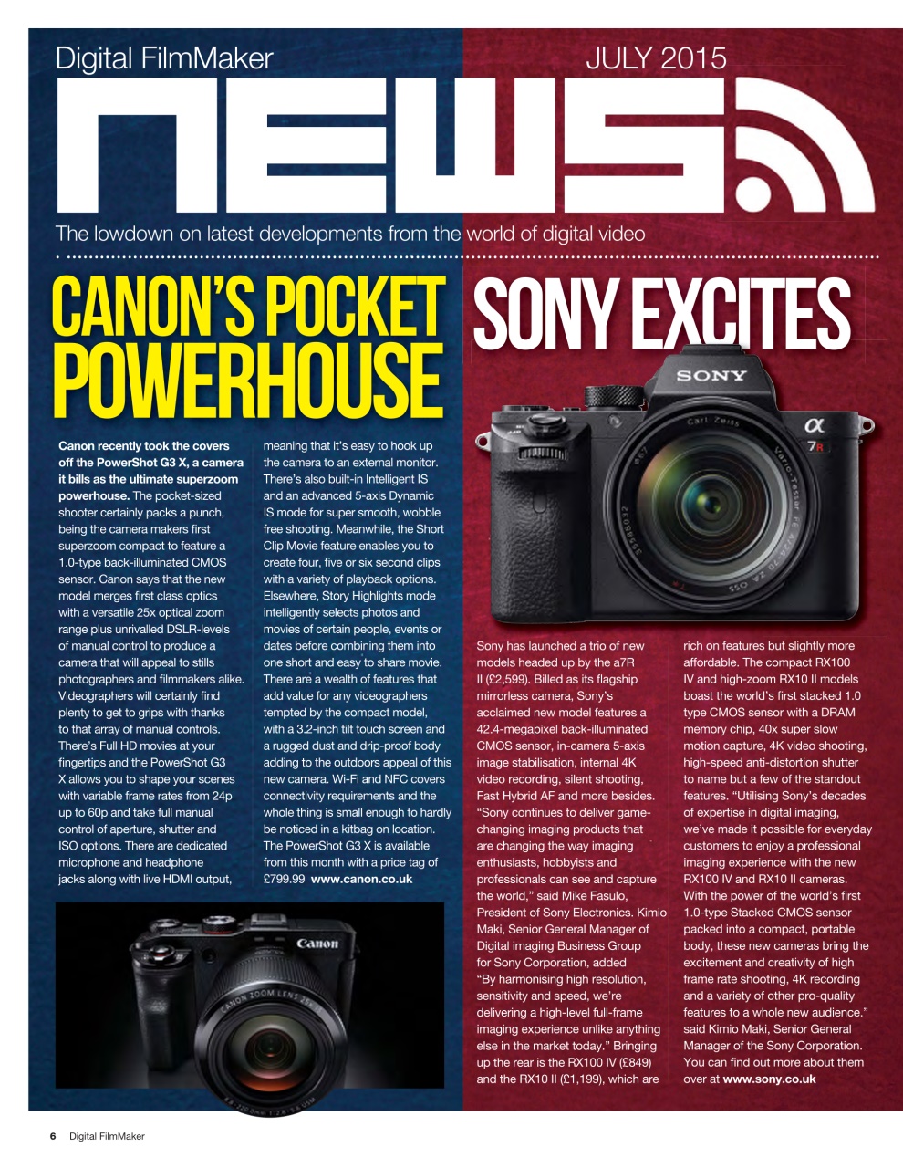 Digital FilmMaker Preview Pages