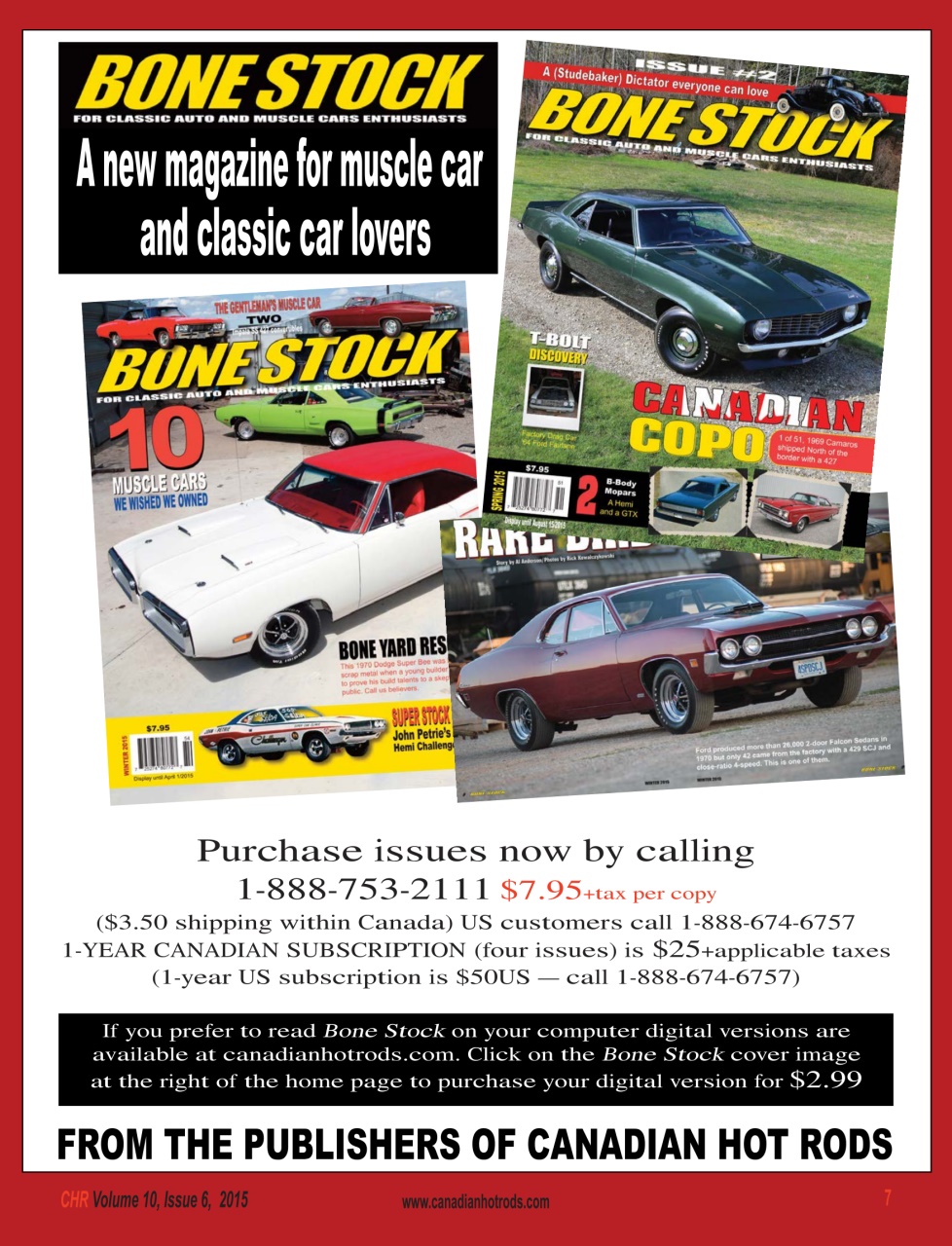 Canadian Hot Rods Preview Pages