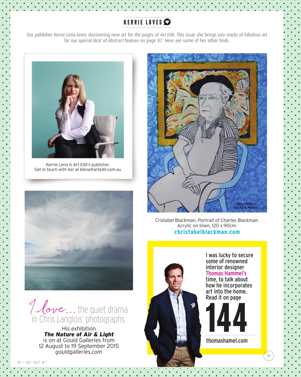 Art Edit Preview Pages