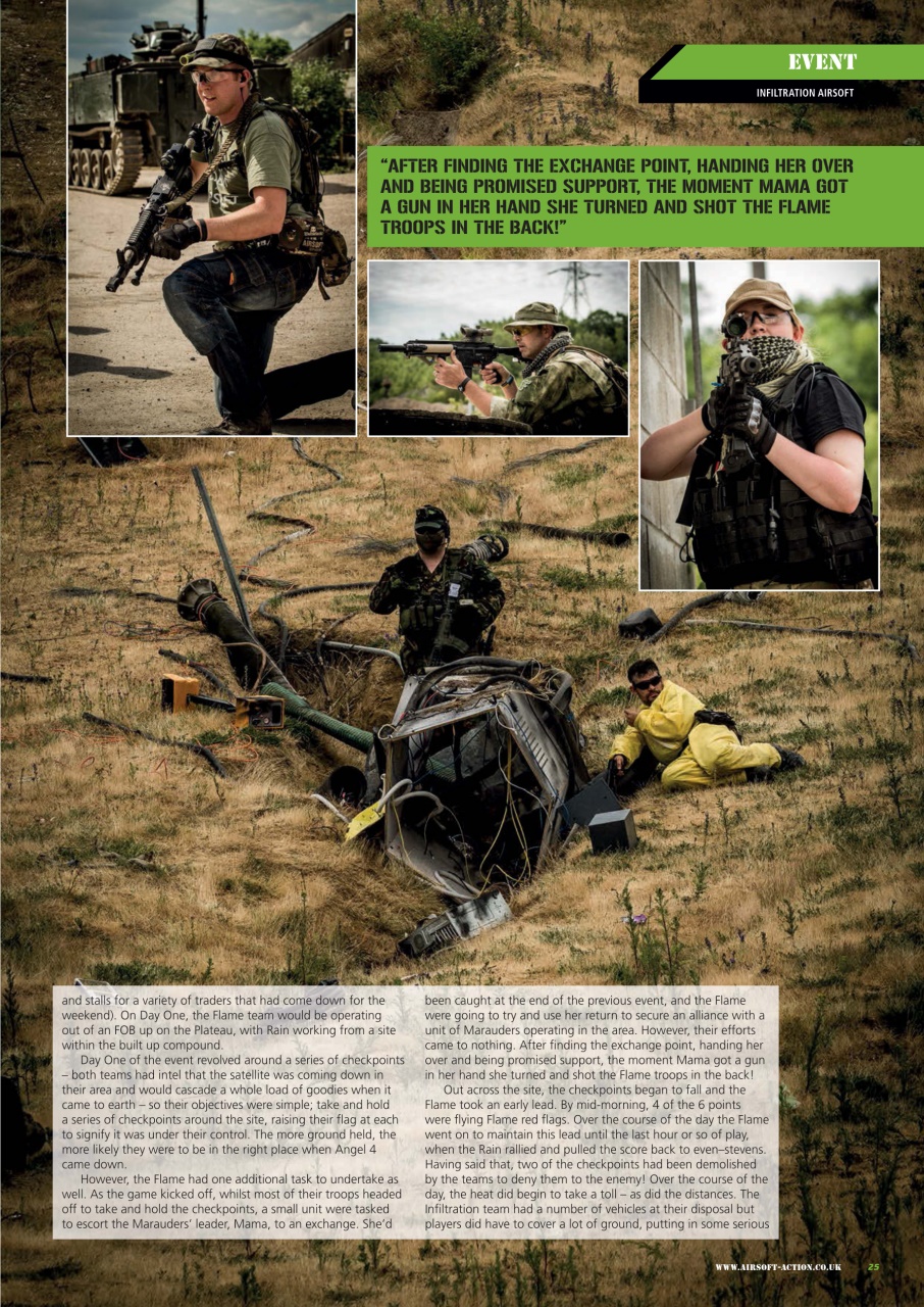 Airsoft Action Preview Pages