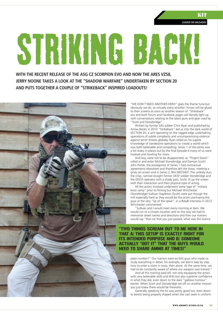 Airsoft Action Preview Pages