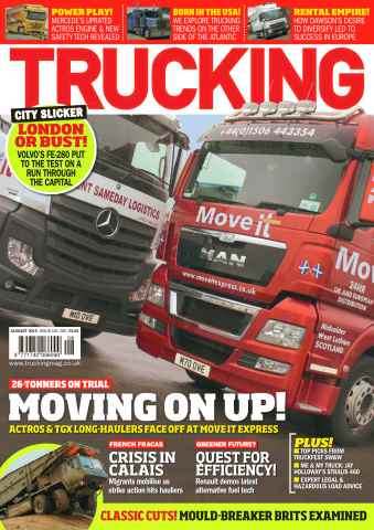 Trucking Magazine issue No. 380 Moving on up!