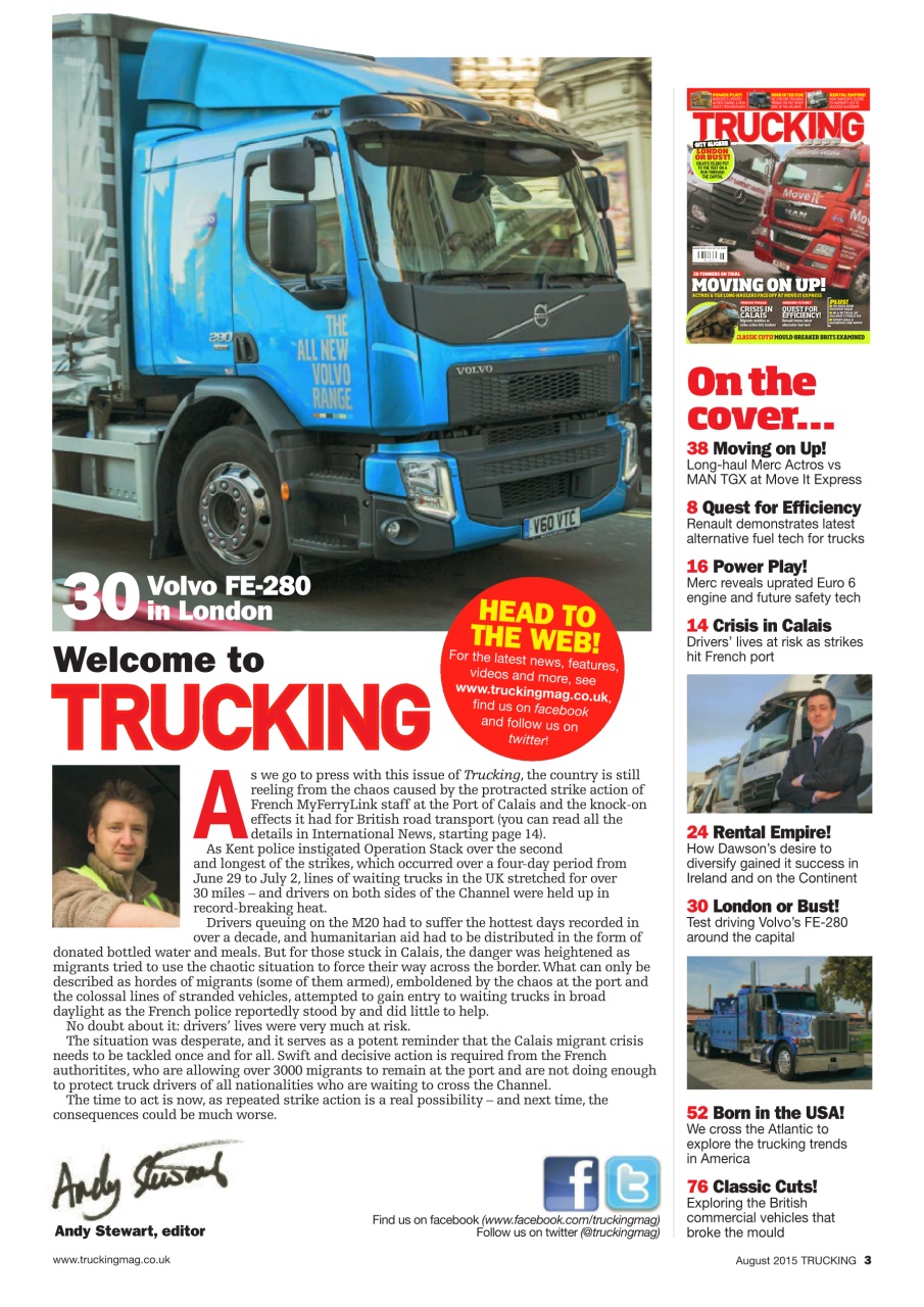 Trucking Magazine Preview Pages