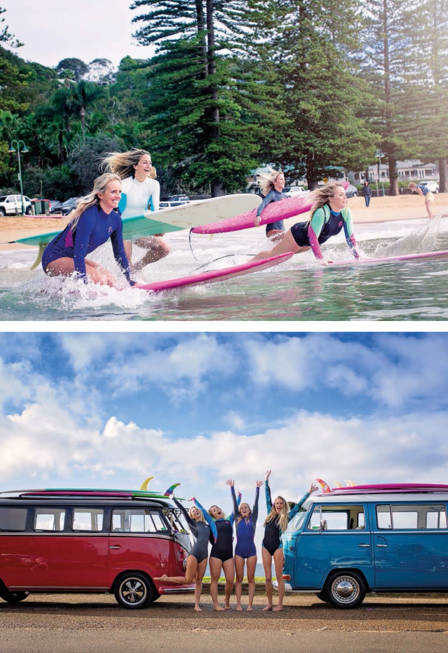 SurfGirl Magazine Preview Pages